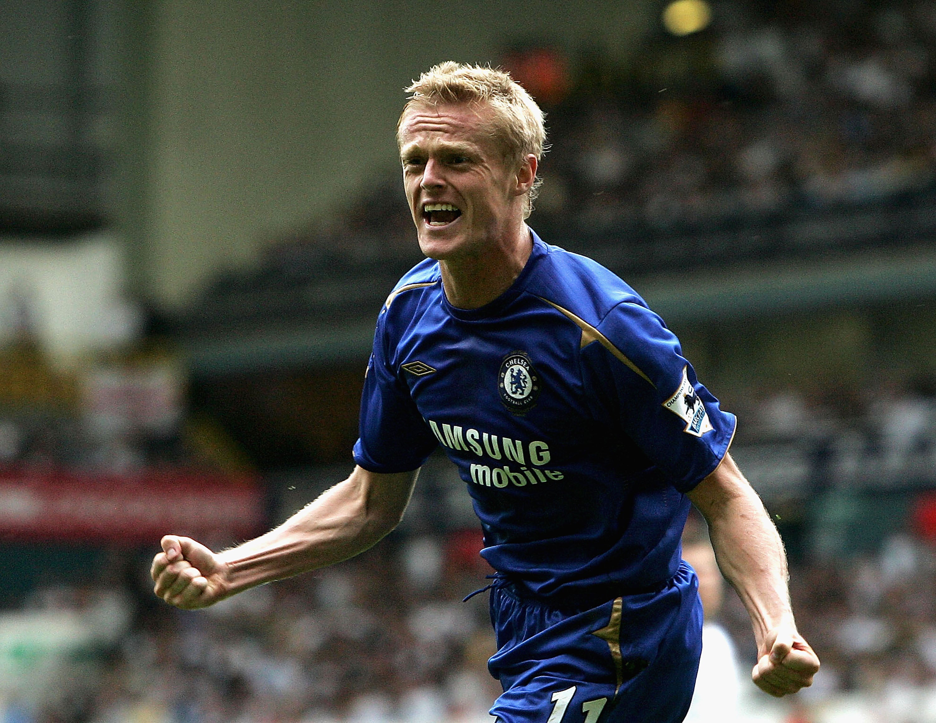 Damien Duff during his time at Chelsea