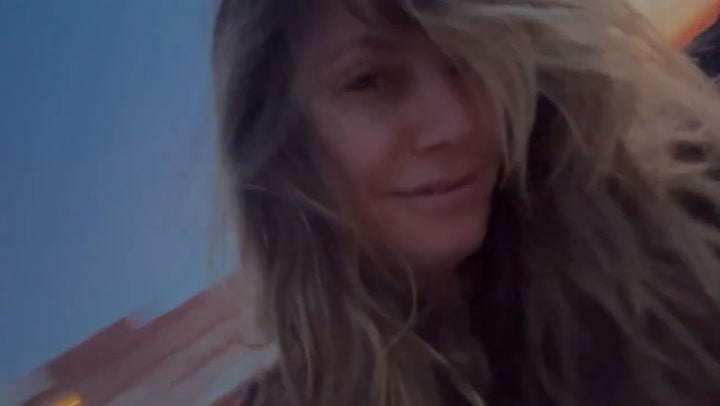 <p>Heidi Klum teases annual extravagant Halloween costume.</p>