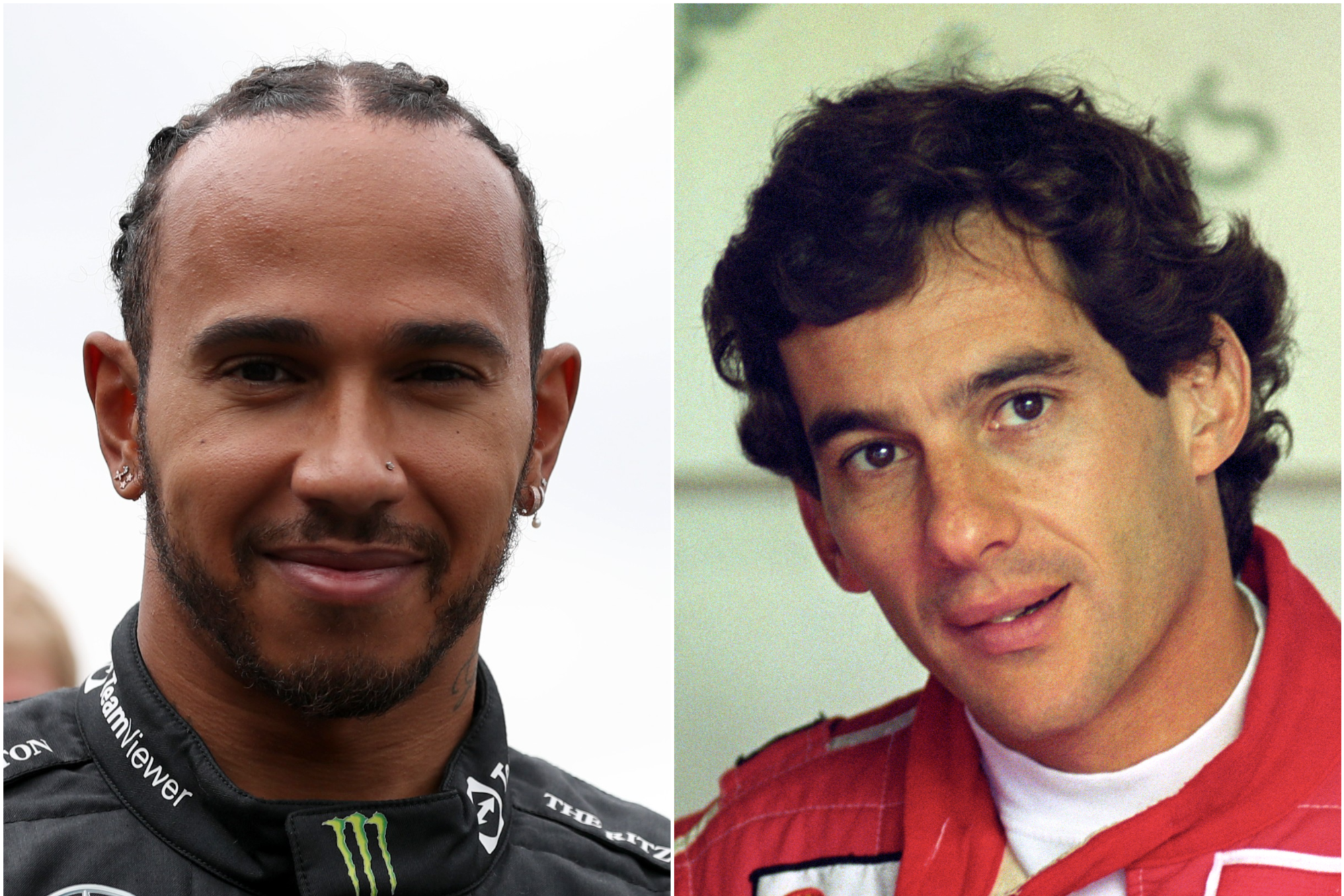 Lewis Hamilton is driving Ayrton Senna’s McLaren (PA Images)