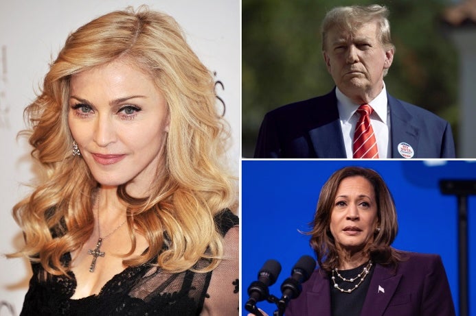 Madonna previously expressed her support for Vice President Kamala Harris ahead of the 2020 presidential election