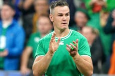 Johnny Sexton creating ‘real positivity’ when mentoring Ireland fly-halves