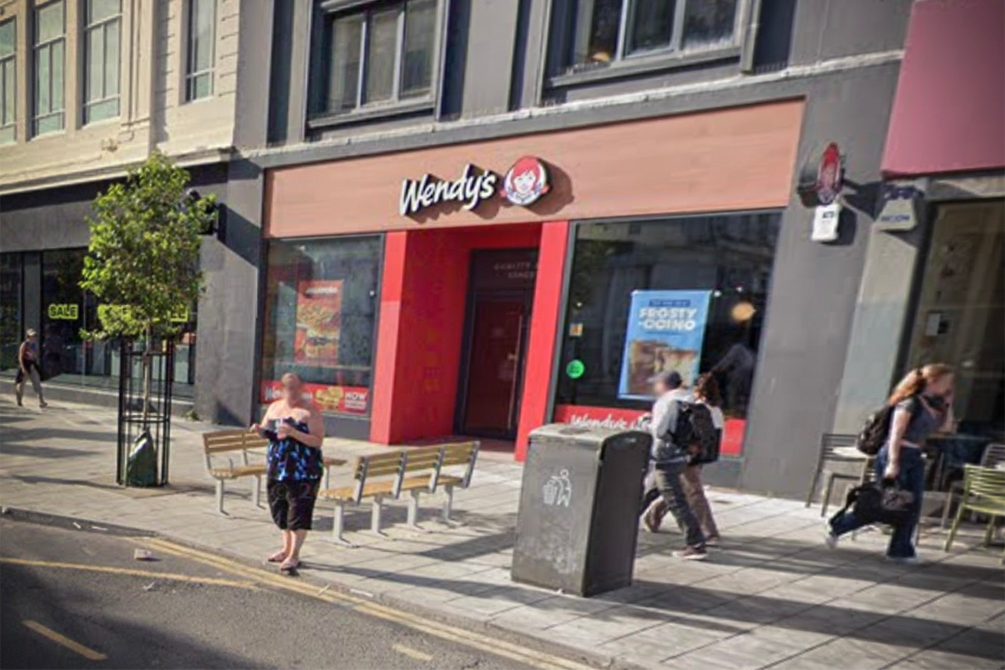 The incident reportedly happened at Wendy’s on Western Road in Brighton