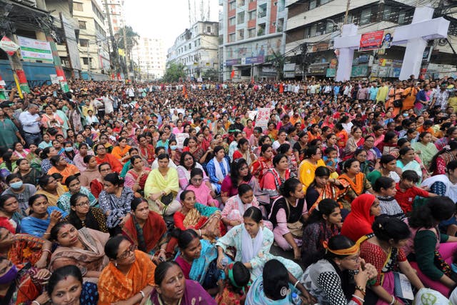 Bangladesh Hindu Protest