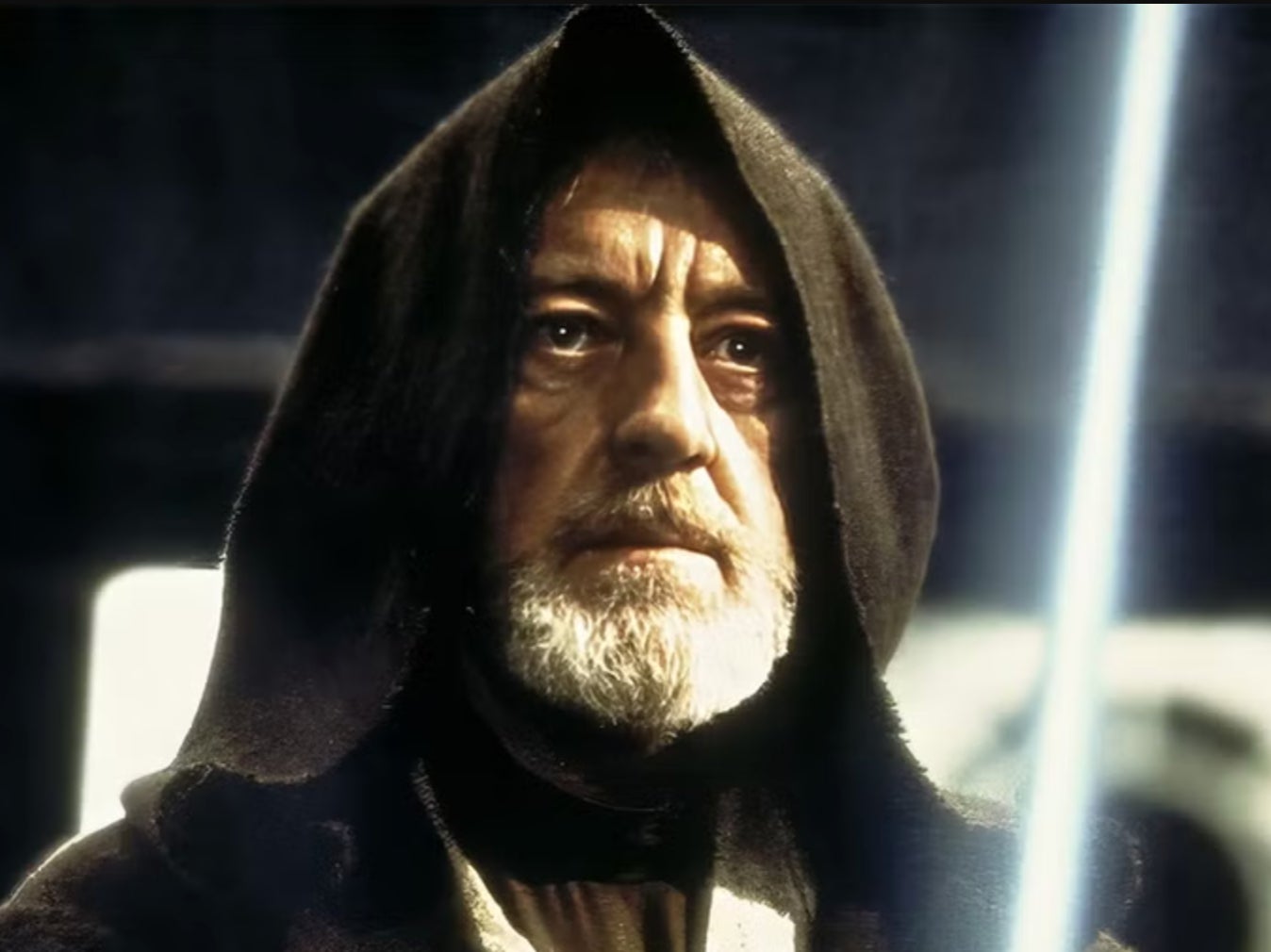 Sir Alec Guinness como Obi-Wan Kenobi