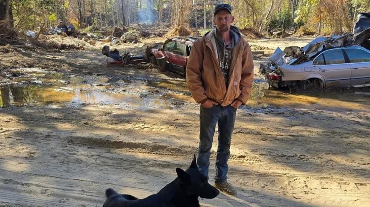 Man left homeless by Hurricane Helene had to rebury his father after the casket resurfaced