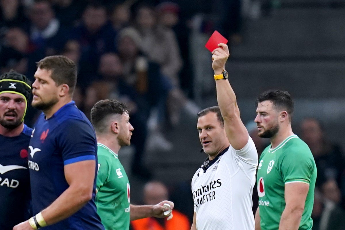 What is a 20-minute red card? How new rugby law works in Six Nations