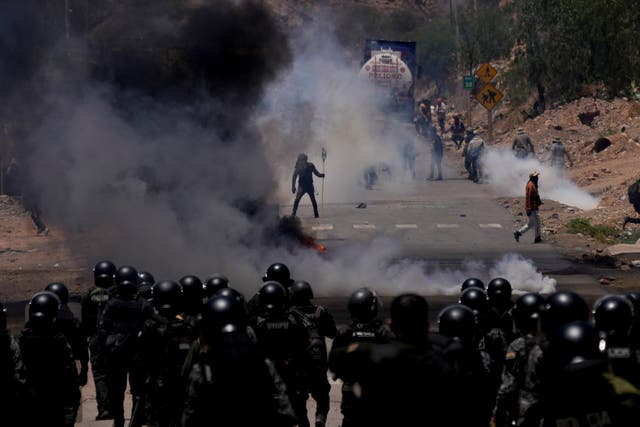 BOLIVIA-PROTESTAS