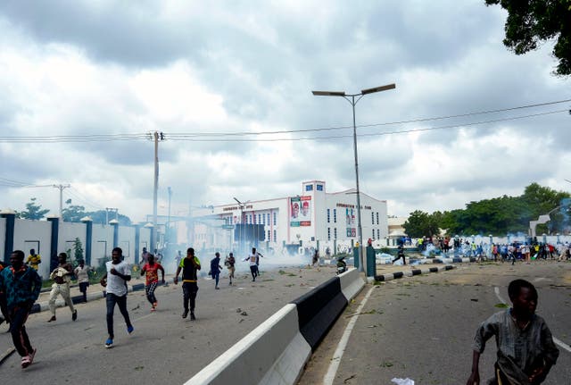 <p>Frustration over the cost of living crisis has led to several mass protests in recent months</p>