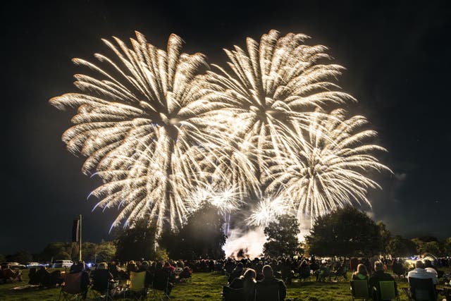 A firework display (Danny Lawson/PA)