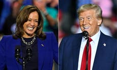 2024 election live updates: Latest poll finds Harris ‘narrowly’ wins over Trump 