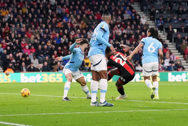 Antoine Semenyo opened the scoring (Adam Davy/PA)