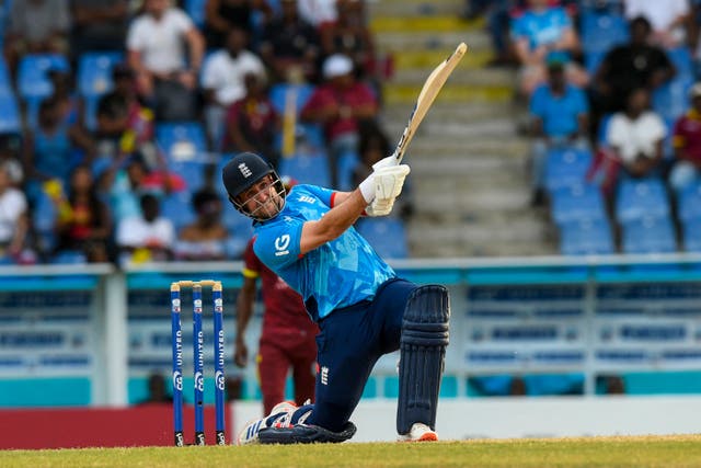 <p>Liam Livingstone smashed an unbeaten century in Antigua </p>