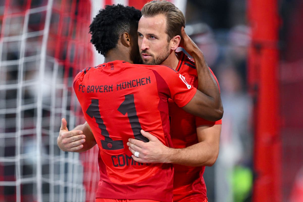 Harry Kane scores brace as Bayern move three points clear at top of Bundesliga