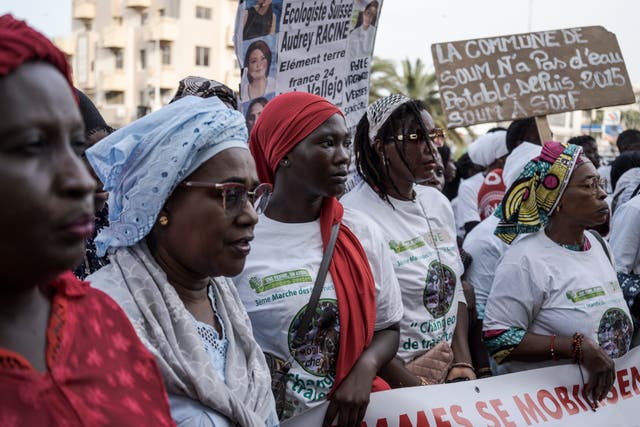 Senegal Climate March