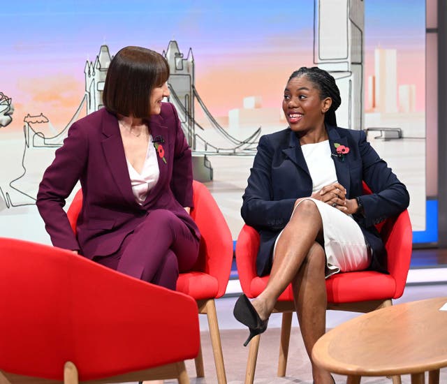 <p>Rachel Reeves was heavily criticised by Kemi Badenoch after her Budget announcement</p>