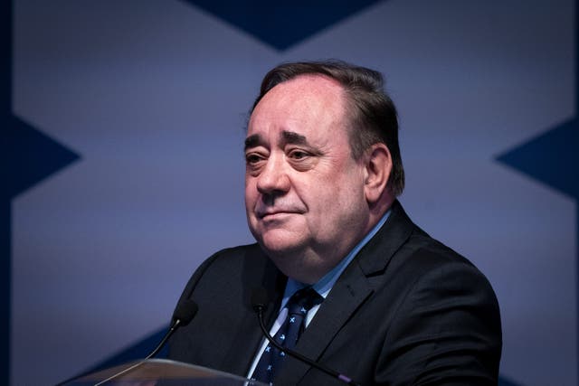 Alex Salmond. (Jane Barlow/PA)