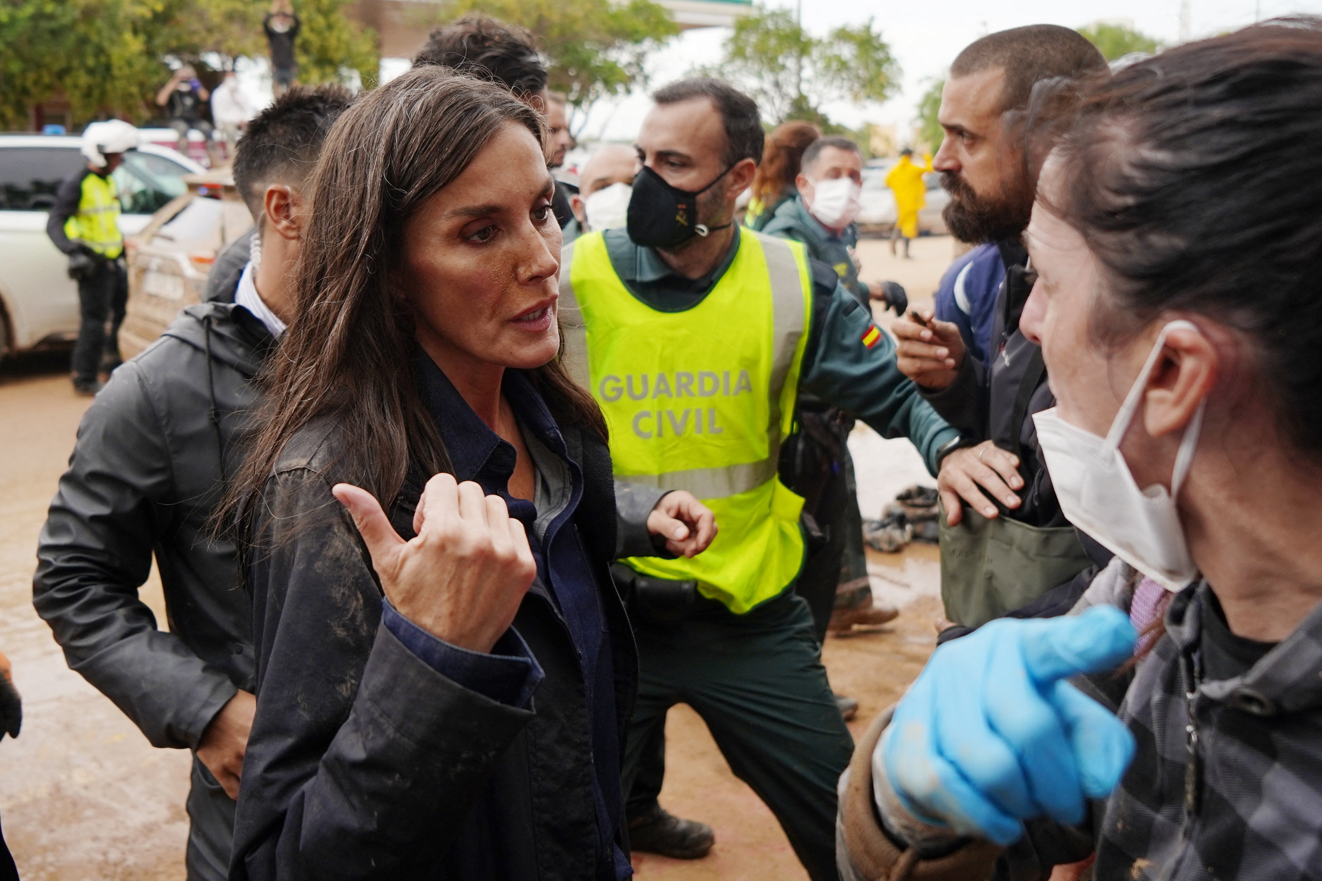 One woman told her: “We don’t have any water"