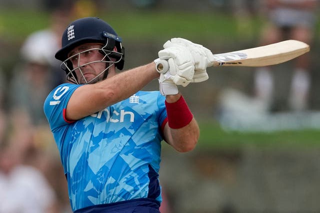 Liam Livingstone registered his maiden ODI hundred on Saturday (Ricardo Mazalan/AP)