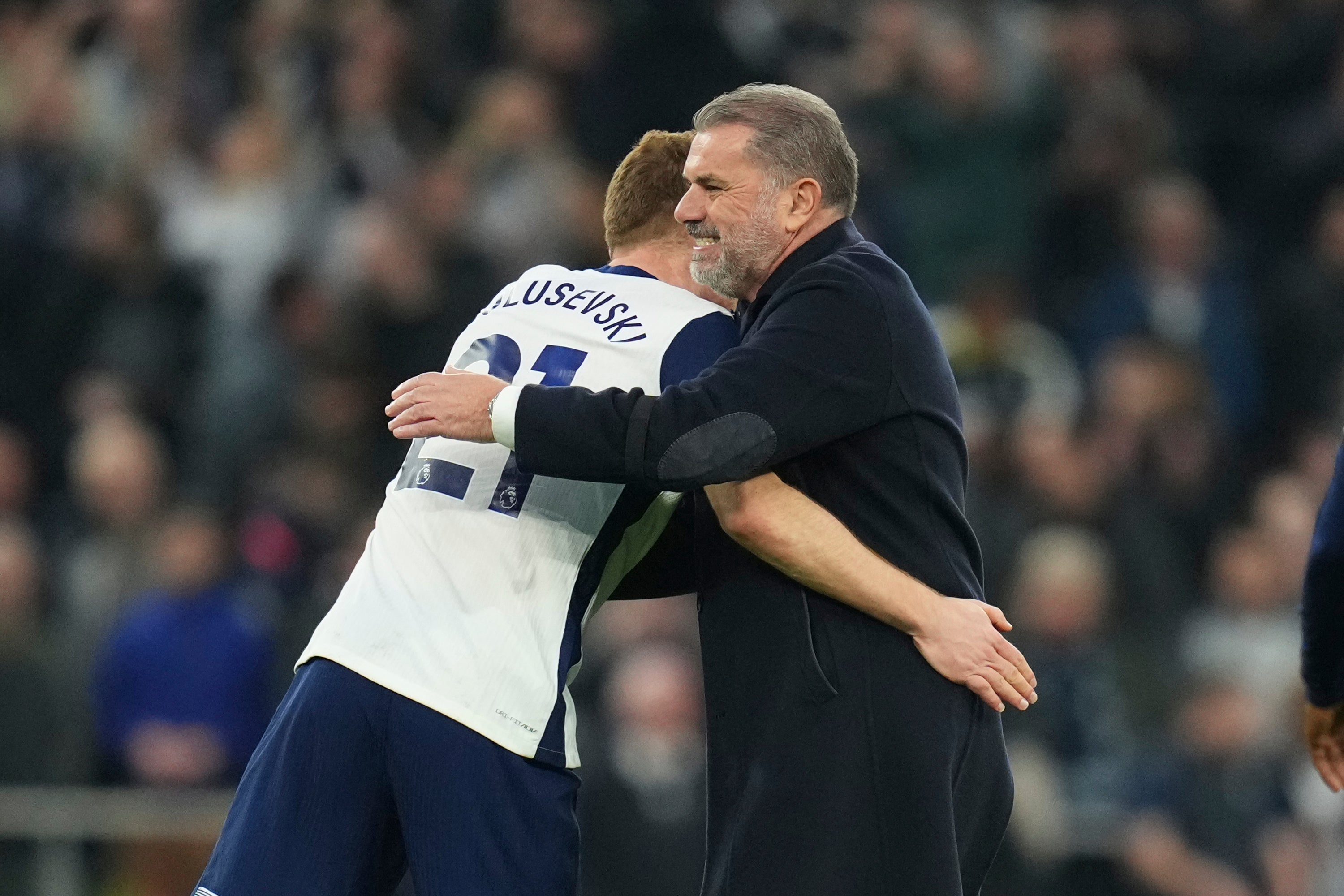 Ange Postecoglou wanted his team to have their blinkers on and it delivered Spurs a victory