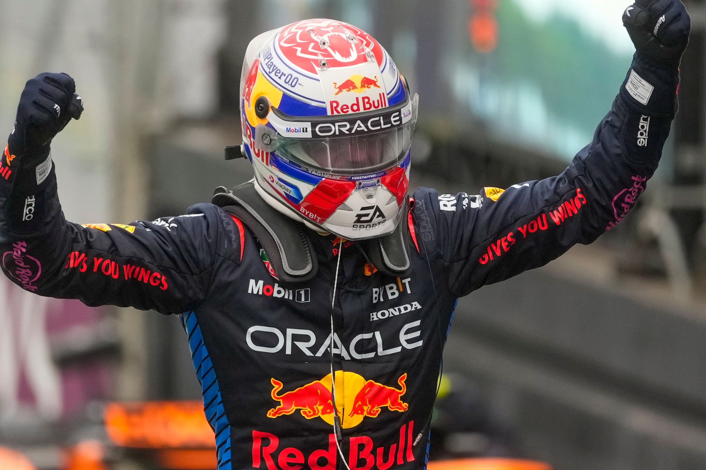 Verstappen secured a famous win from 17th on the grid