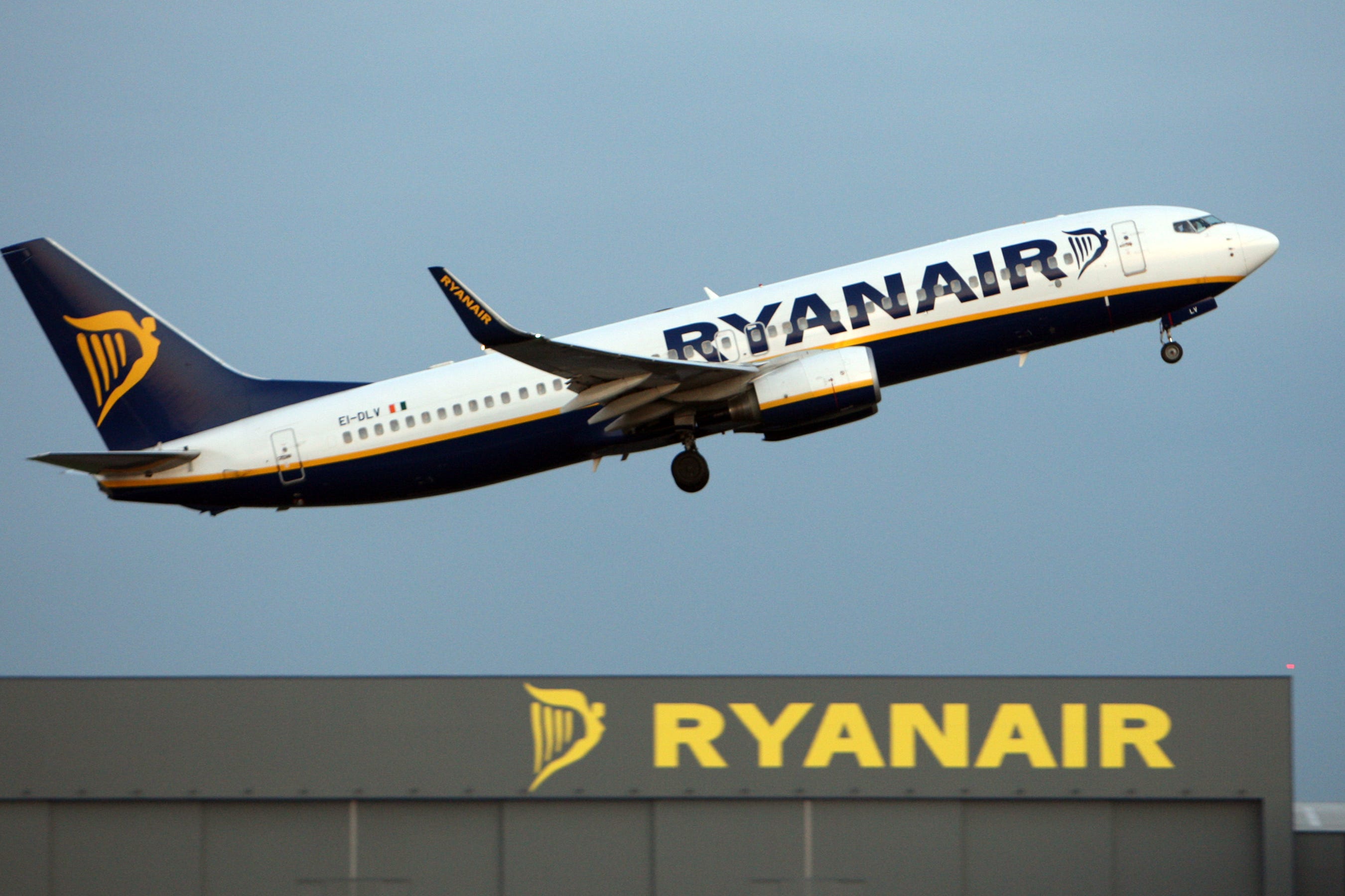 Ryanair has revealed its average fares declined by a 10th this year (Chris Radburn/PA)