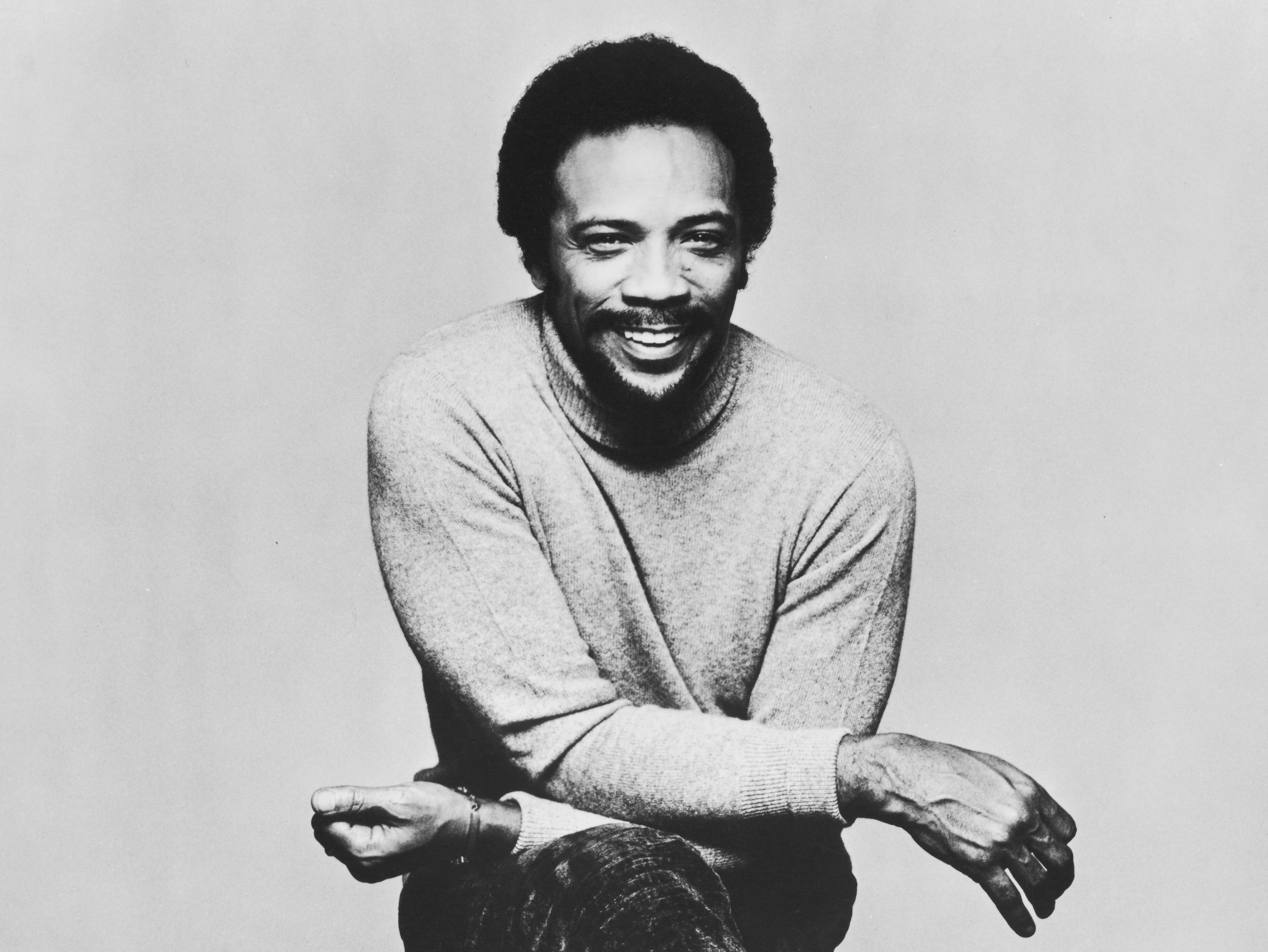 Quincy Jones pictured during the Eighties