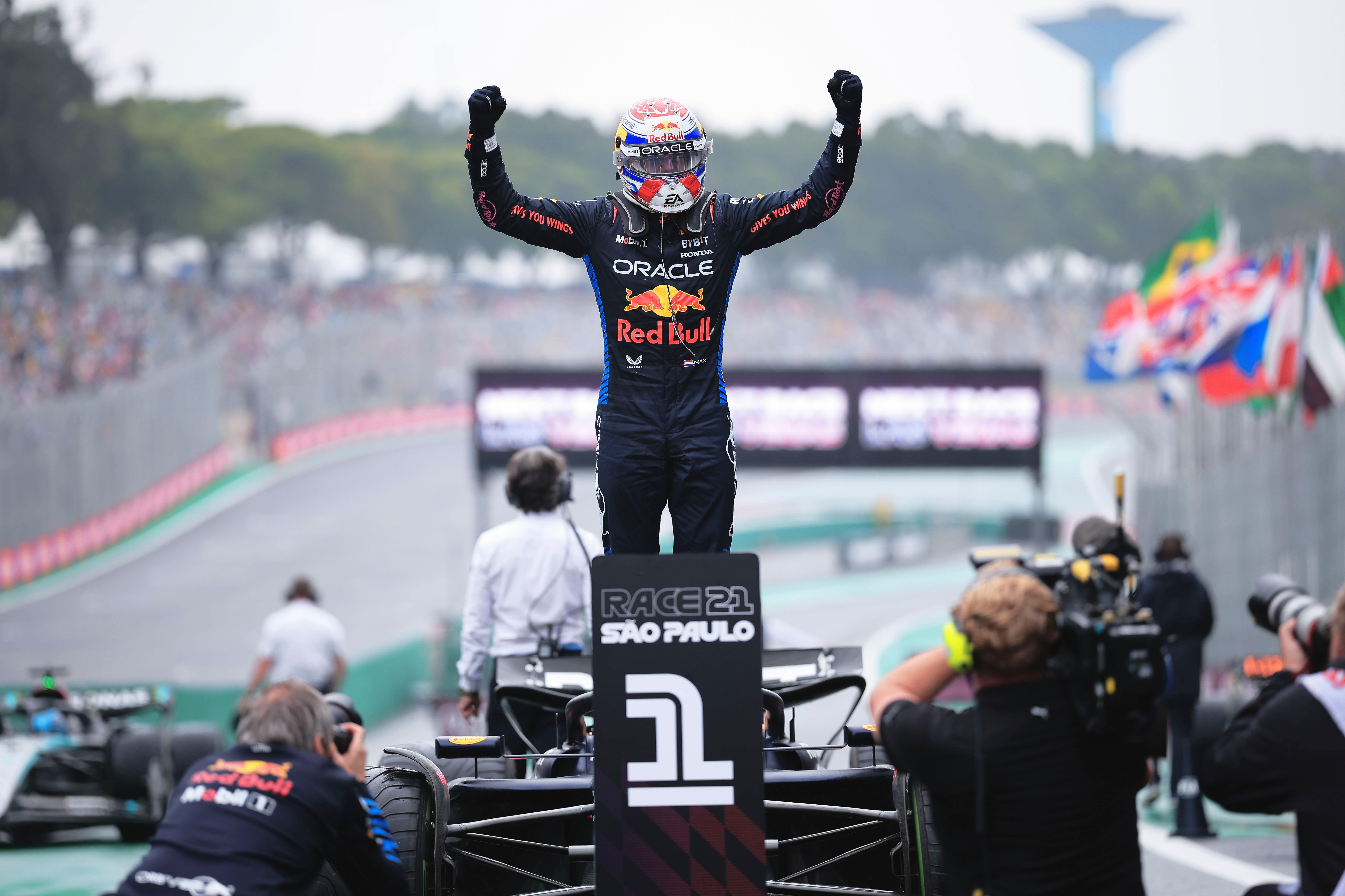 Max Verstappen could wrap up another title in Las Vegas later this month