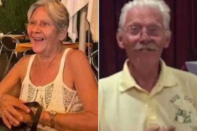 <p>British couple Don and Terry Turner have been found dead after flash floods hit Valencia</p>