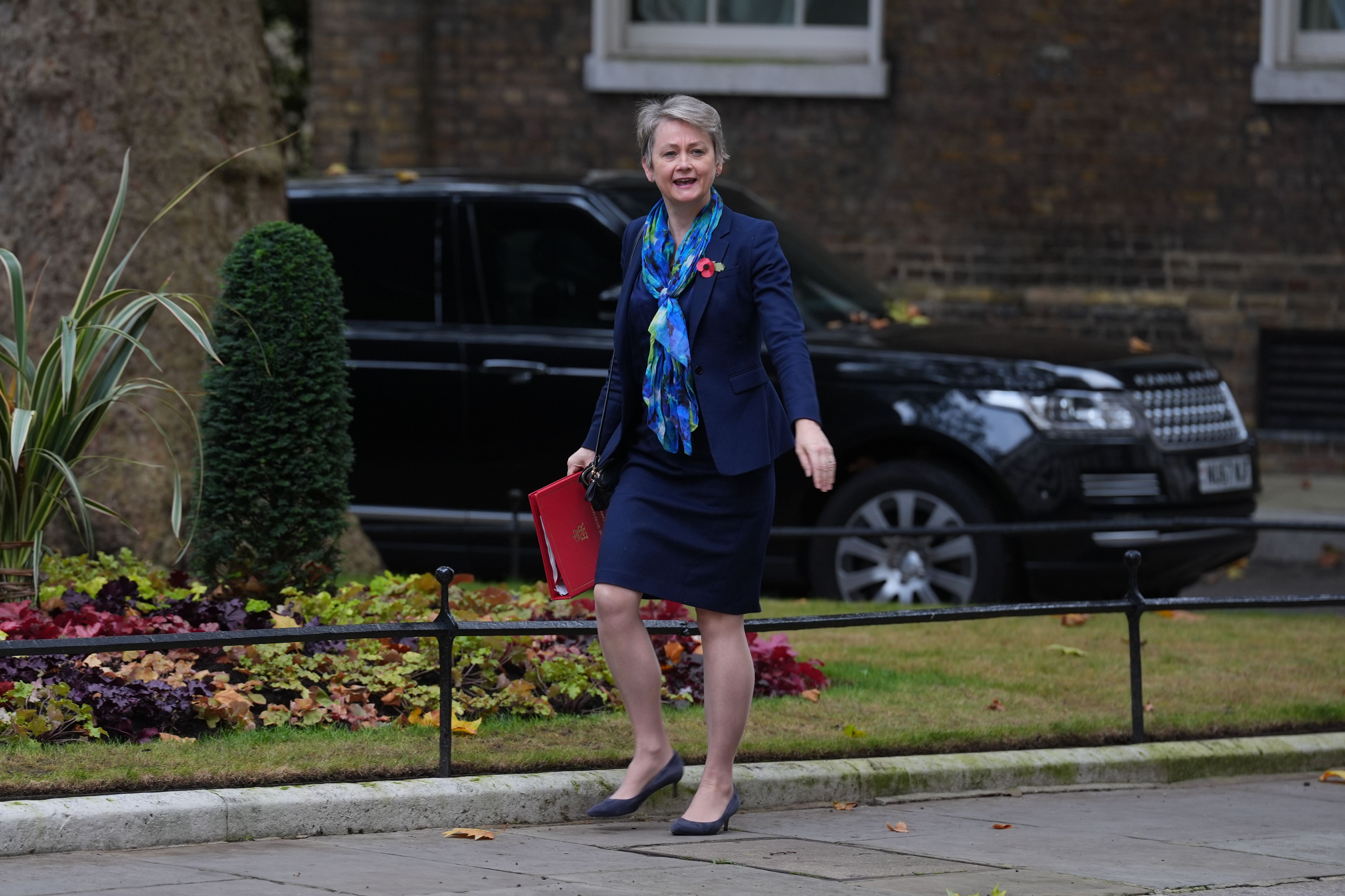 Home Secretary Yvette Cooper said that the Government is going to ‘try and make progress as rapidly as possible’ (Lucy North/PA)