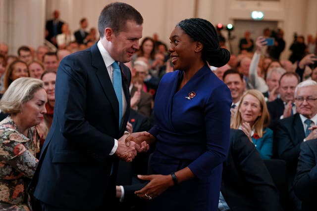 <p>Jenrick says that the small boats cannot be stopped unless Britain has a deterrent such as the Rwanda scheme, which he thinks the ECHR would prevent. Badenoch says the issue is more complicated</p>