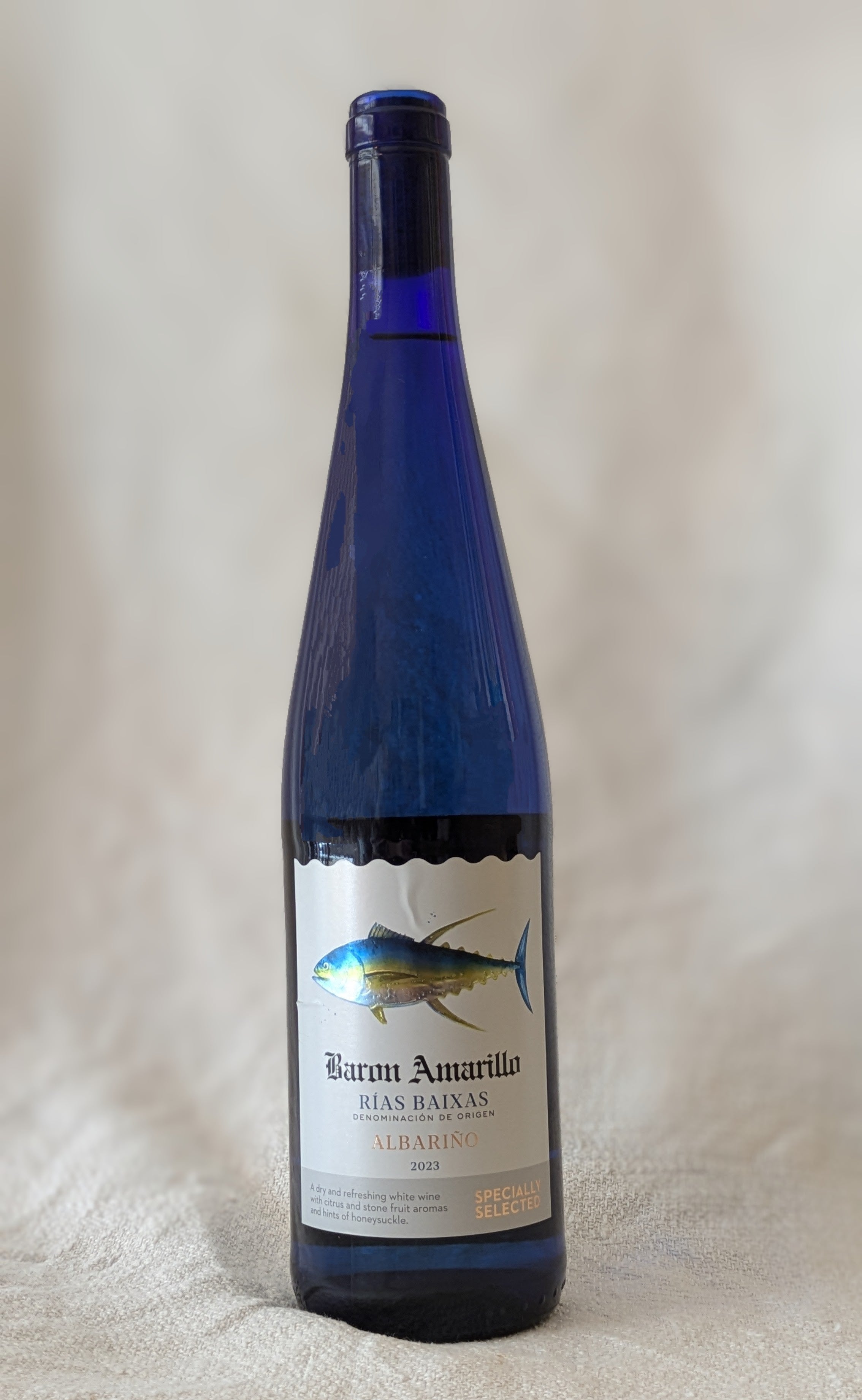 Baron Amarillo Rías Baixas Albariño, Spain, 2023