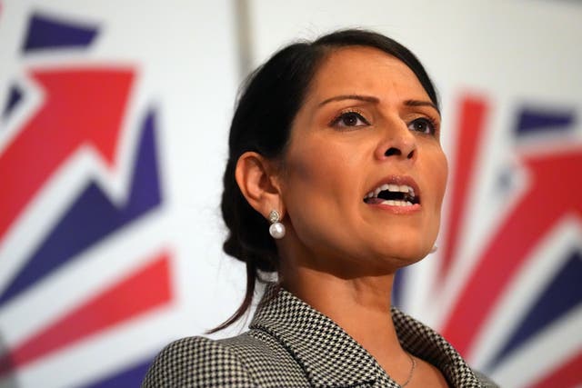 <p>Dame Priti Patel is to be shadow foreign secretary </p>