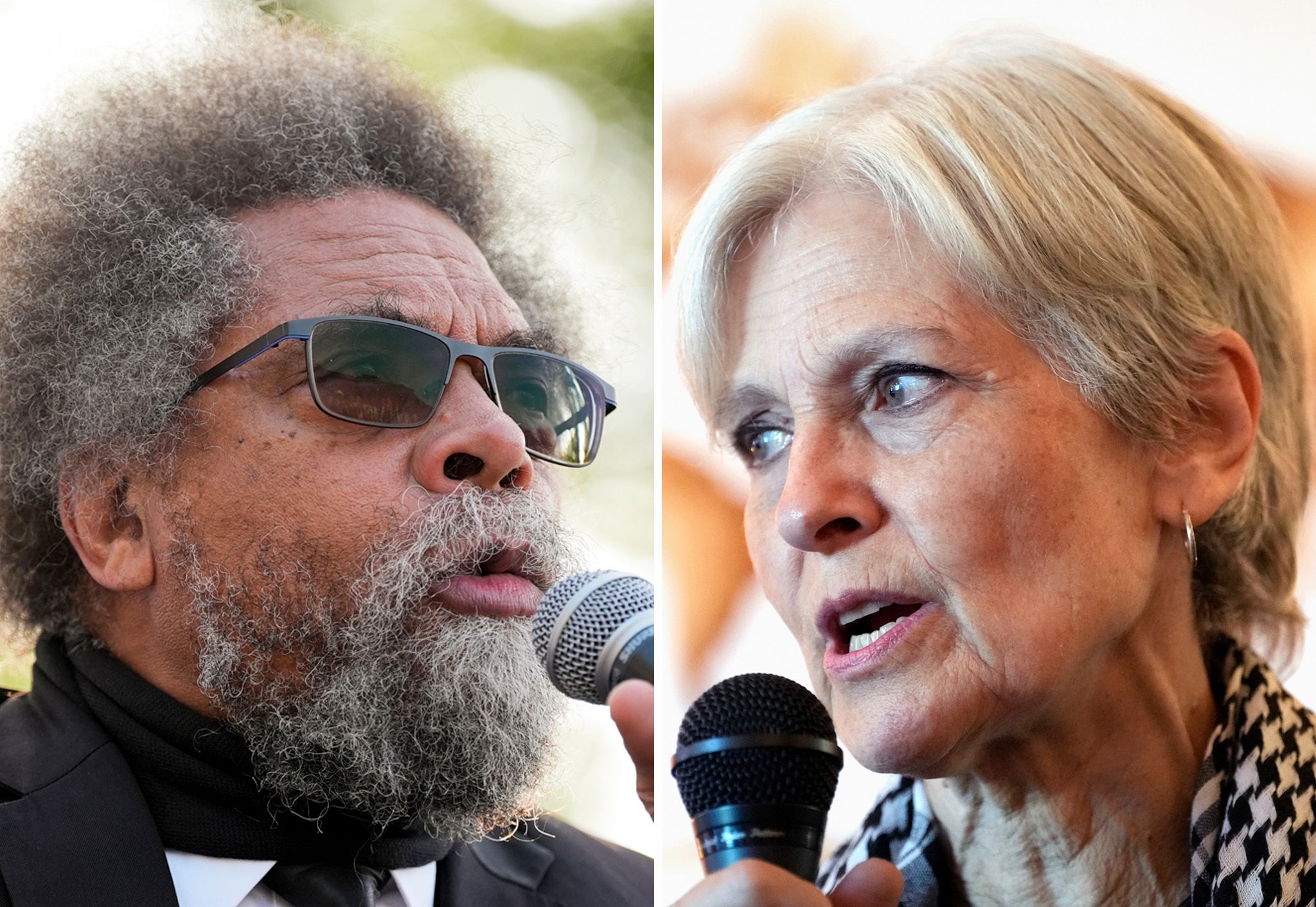 Cornel West and Jill Stein could pose a risk for Harris