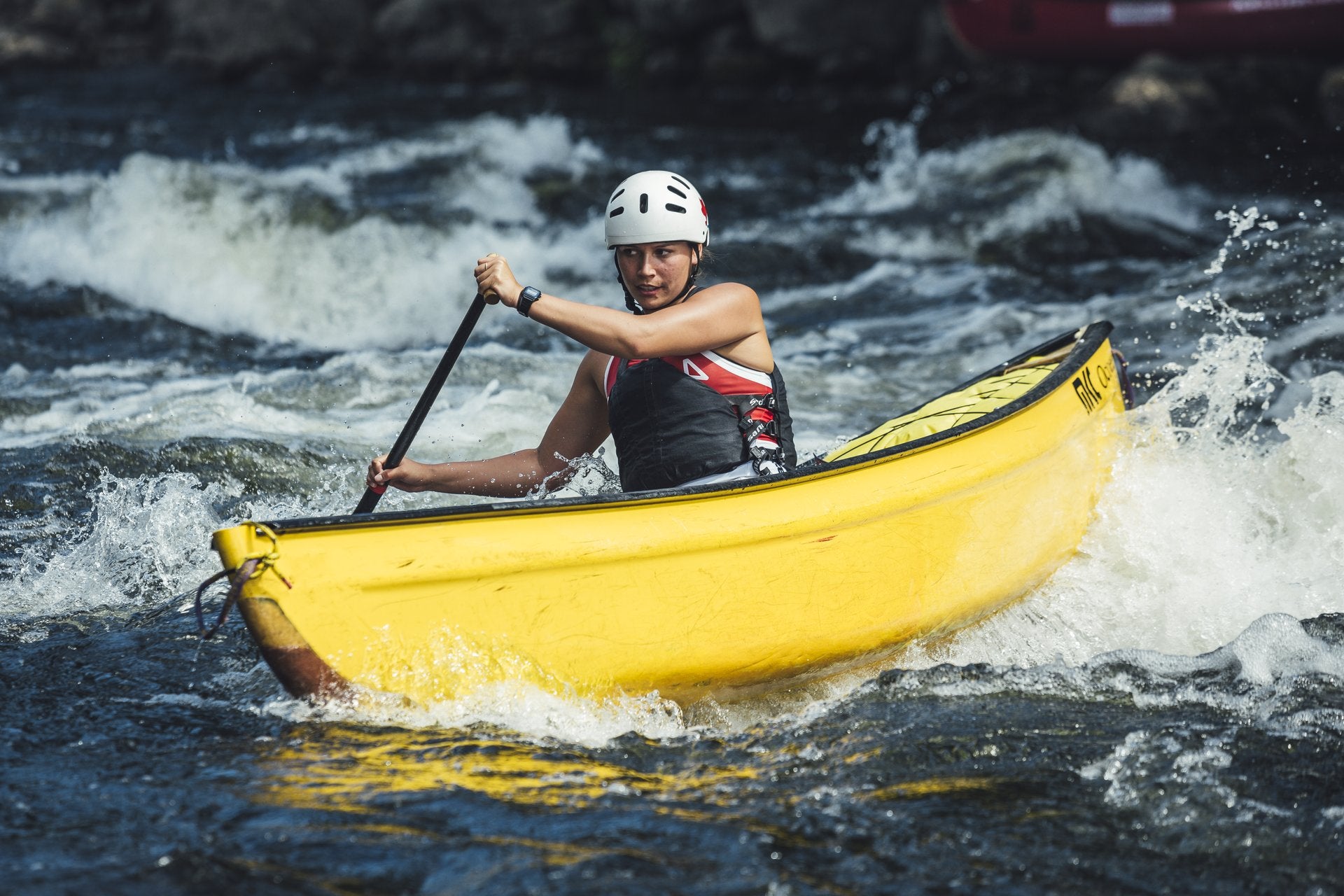 Experience thrills and spills on a canoe trip down the Madawaska River