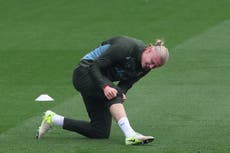 Pep Guardiola dismisses Erling Haaland injury scare: ‘We have to make the news as much as possible’