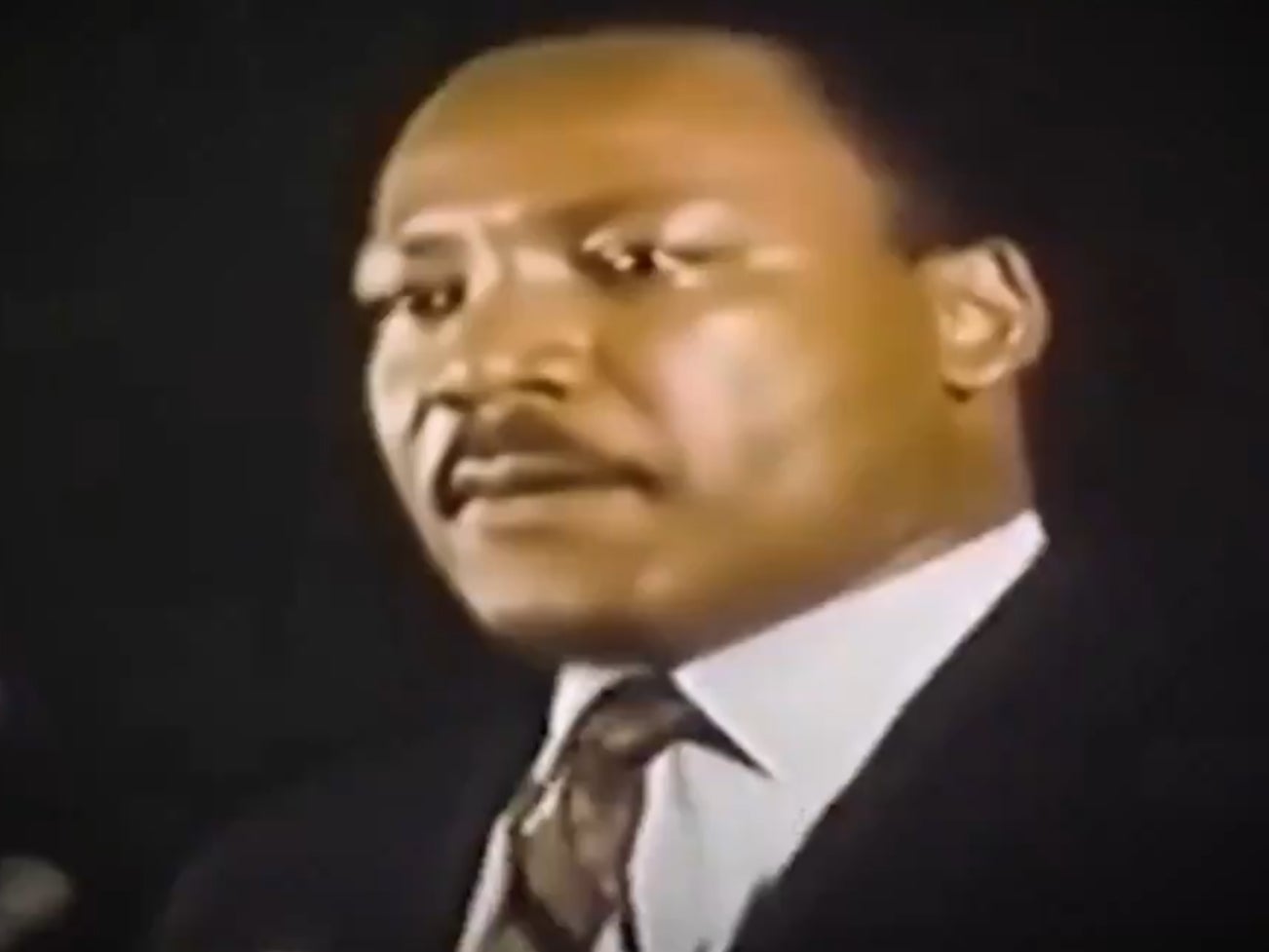 A fake Martin Luther King announces a spurious endorsement of Donald Trump in an AI-generated video posted on X, formerly known as Twitter