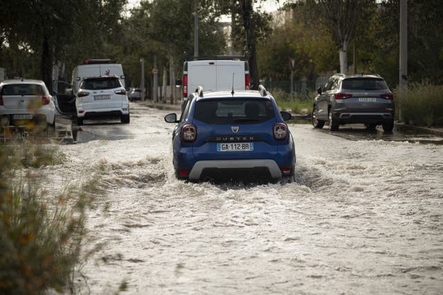 <p>Barcelona is facing a red alert warning for dangerous torrential train, with part of the city, including the airport, beginning to flood</p>