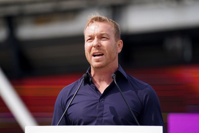 Sir Chris Hoy says he feels lucky to have time to spend with his family after being diagnosed with terminal cancer (Kirsty O’Connor/PA)