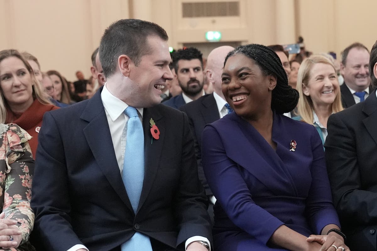 Kemi Badenoch reveals shadow cabinet as former rival Tugendhat ‘snubs role’ – live