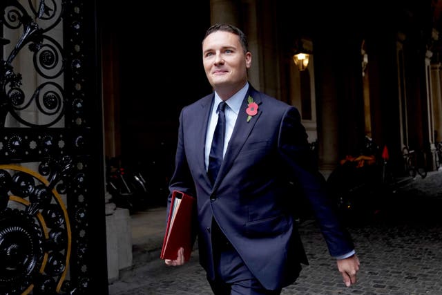 <p>Health secretary Wes Streeting defended a rise in tuition fees (PA)</p>