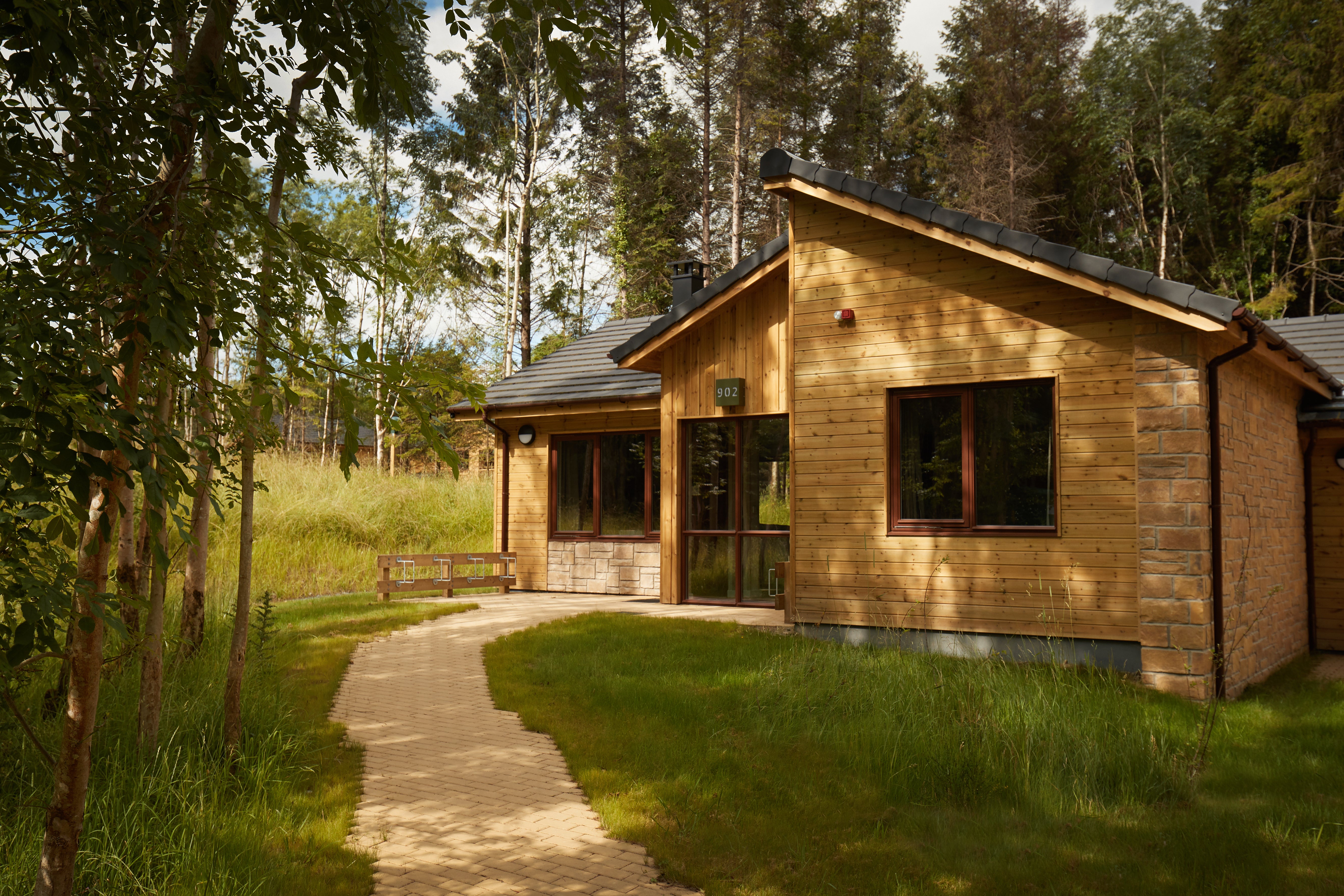 Other sites feature woodland lodges (Center Parcs/PA)