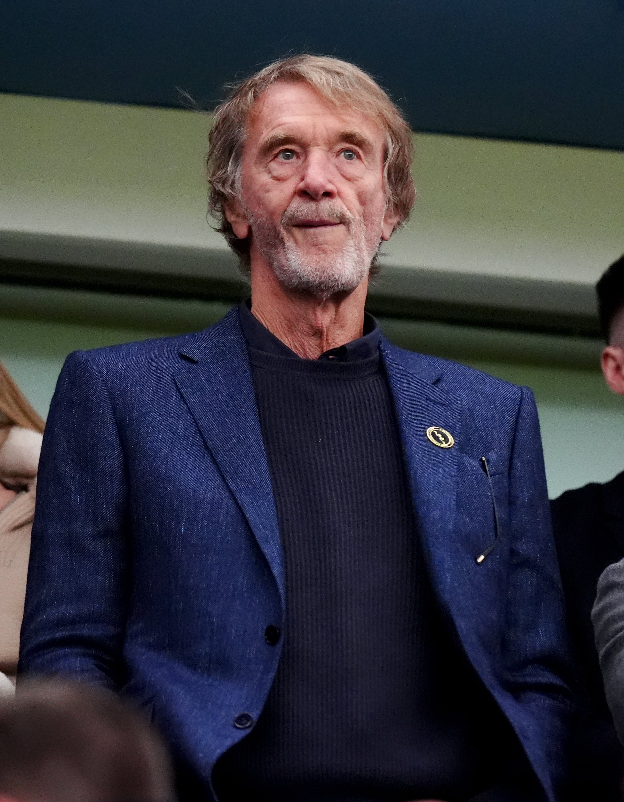 Manchester United co-owner Sir Jim Ratcliffe has spoken about building a ‘Wembley of the north’ (Mike Egerton/PA)