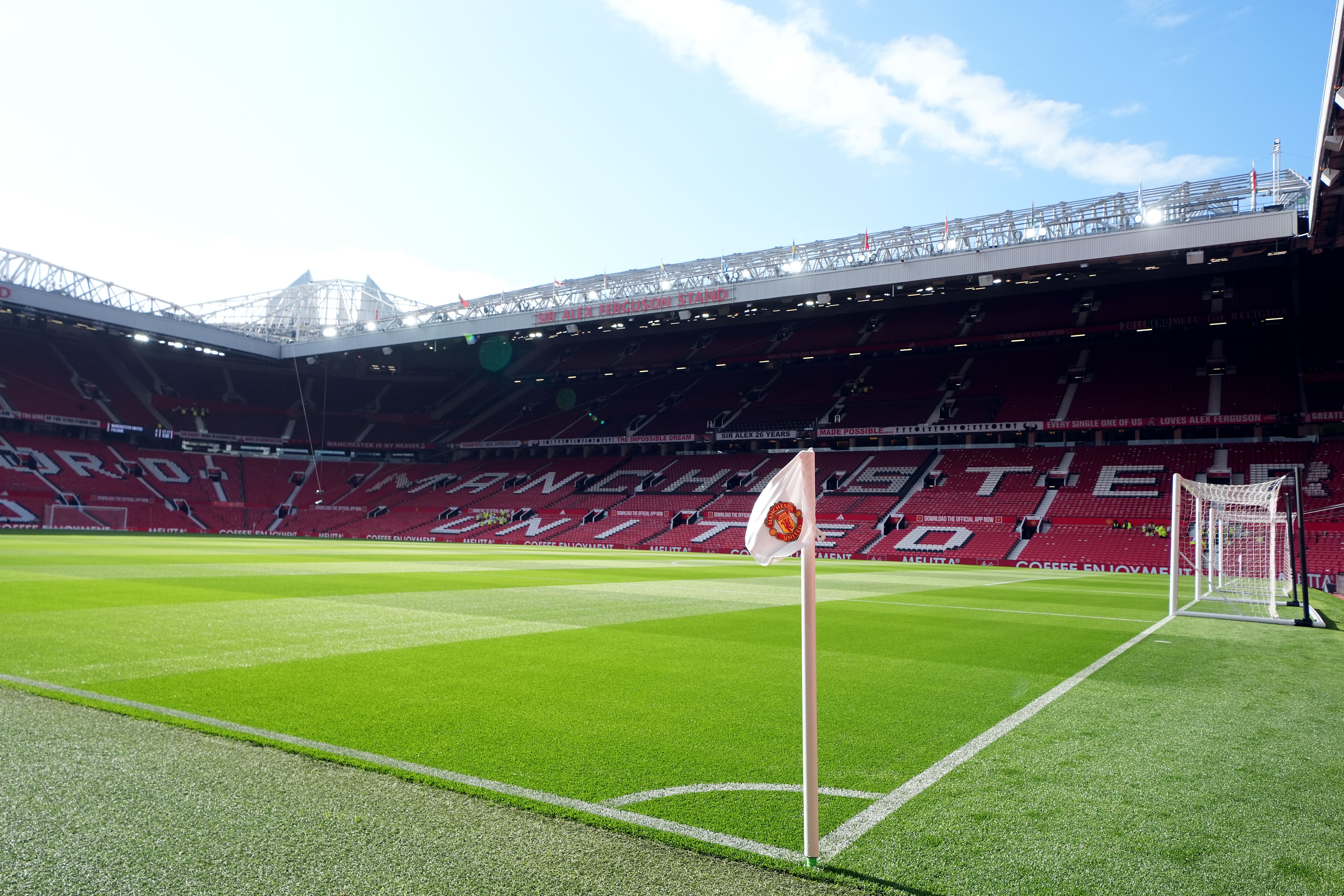 A majority of Manchester United supporters favour building a new stadium rather than redeveloping Old Trafford, pictured (Martin Rickett/PA)