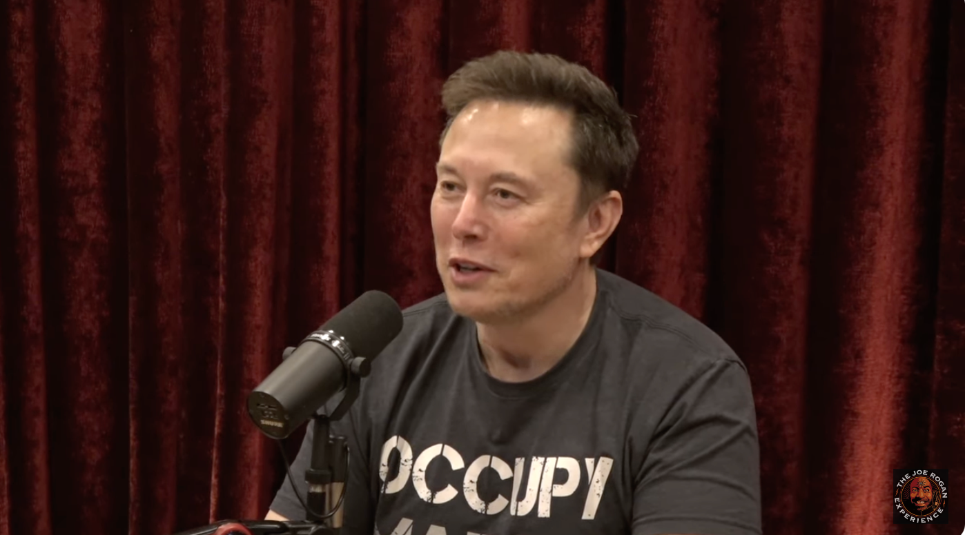 The SpaceX owner joined Joe Rogan on his election eve podcast episode