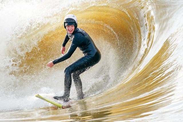 The Lost Shore Surf Resort will open on November 11 (Jane Barlow/PA)