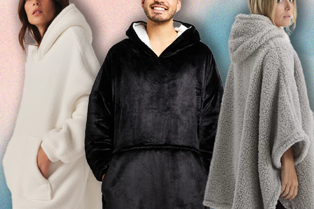 Best blanket hoodies for getting cosy on cold days