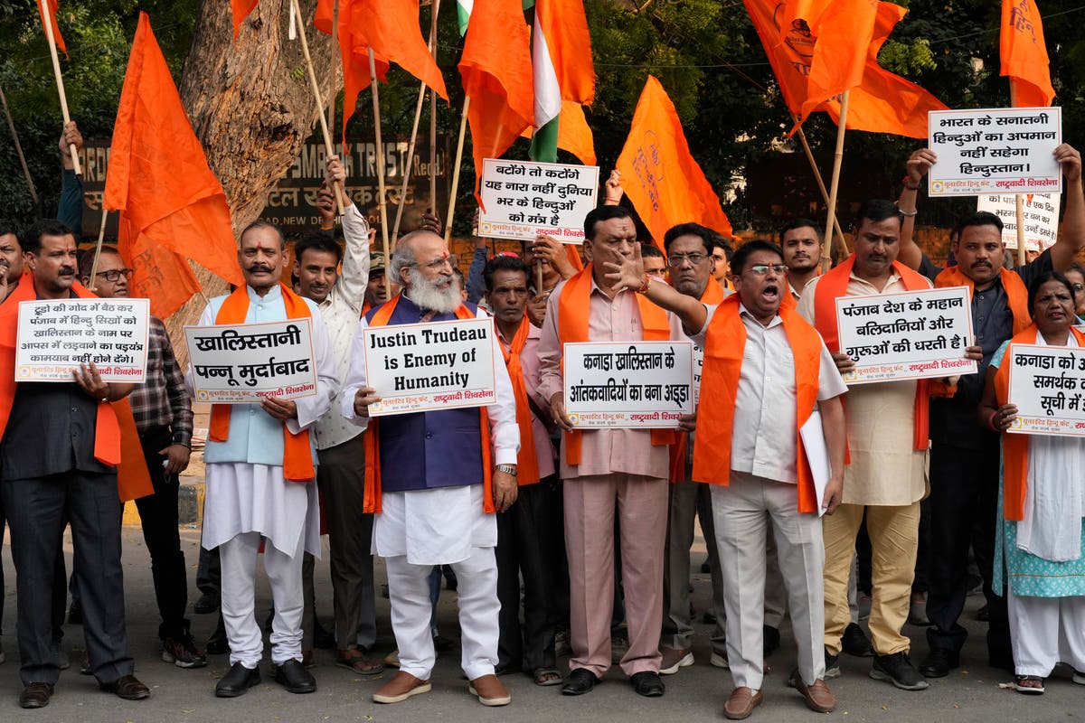 Demonstration outside Canadian Hindu temple broken up after police spotted weapons