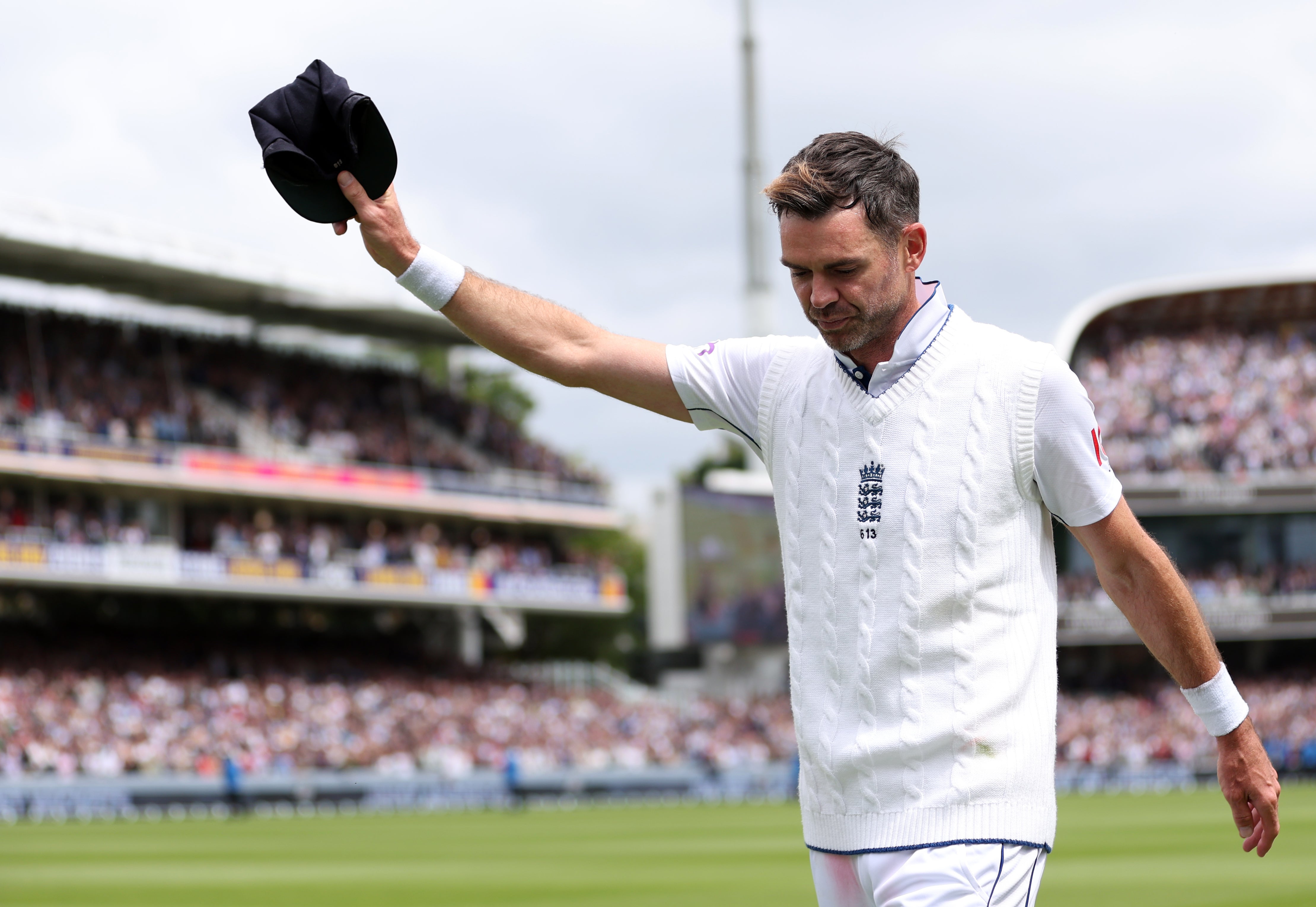 James Anderson ended his England career in July (Steven Paston/PA)