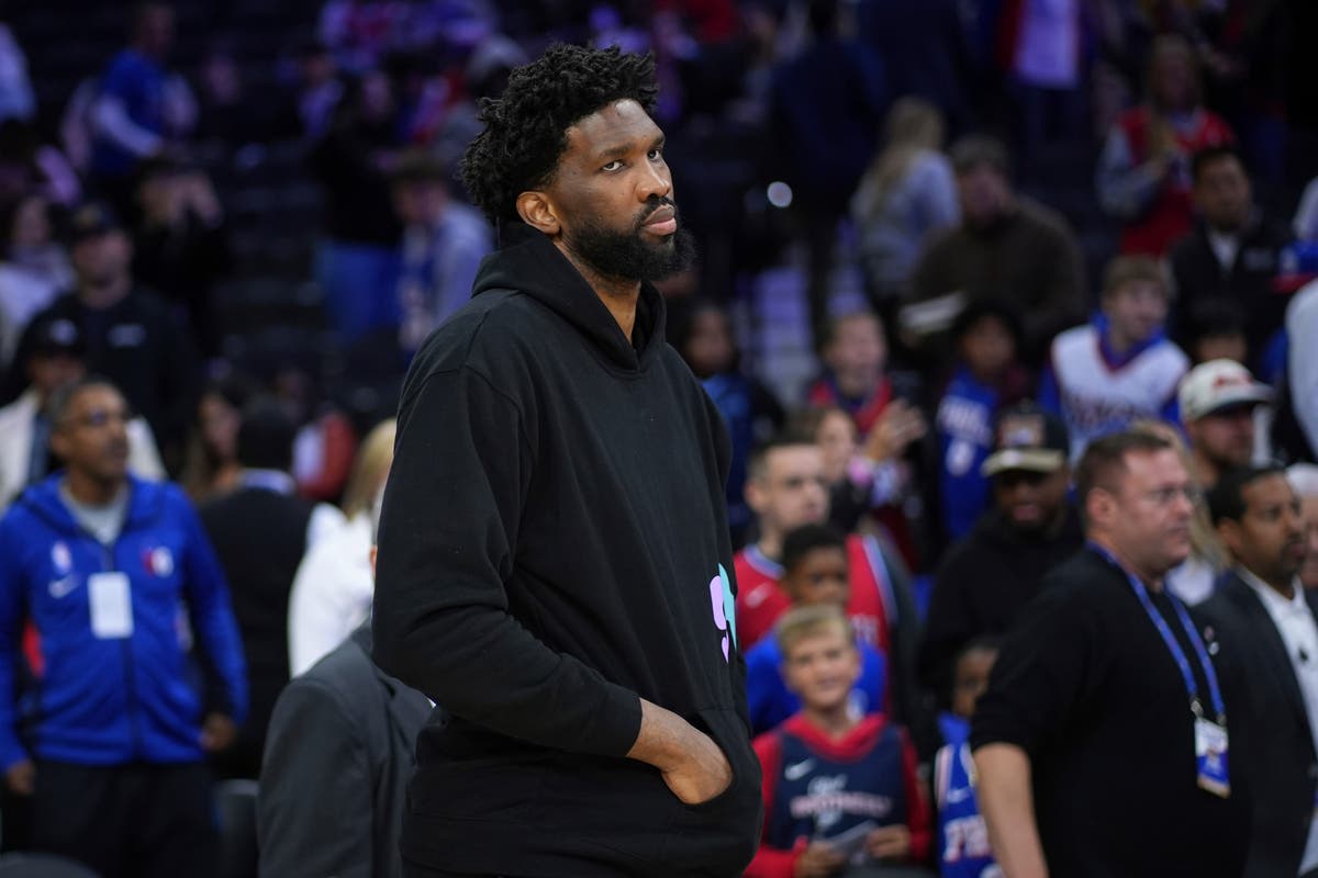 76ers' Joel Embiid is suspended by NBA for three games for shoving newspaper columnist