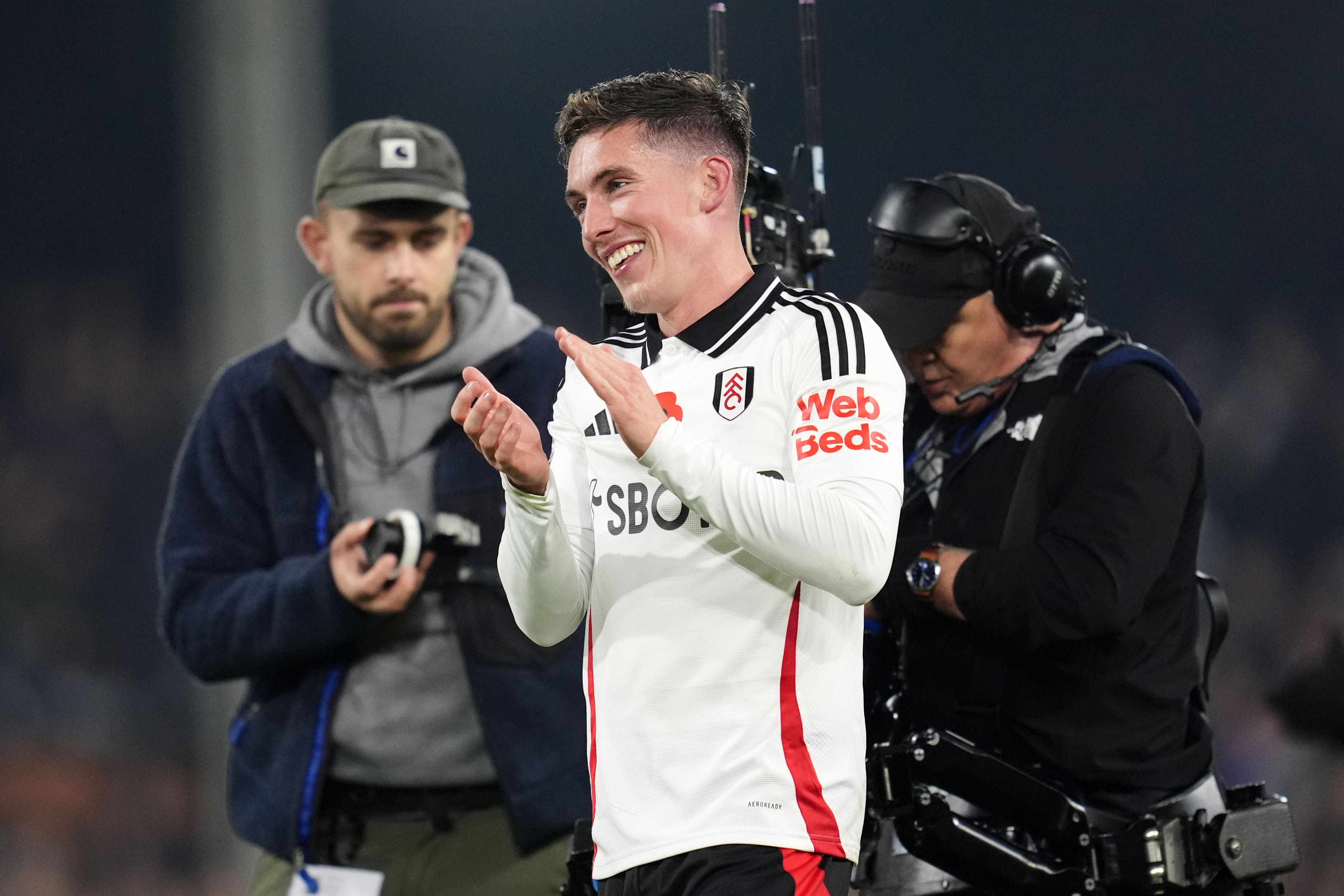 Harry Wilson scored twice for Fulham against Brentford (Adam Davy/PA)